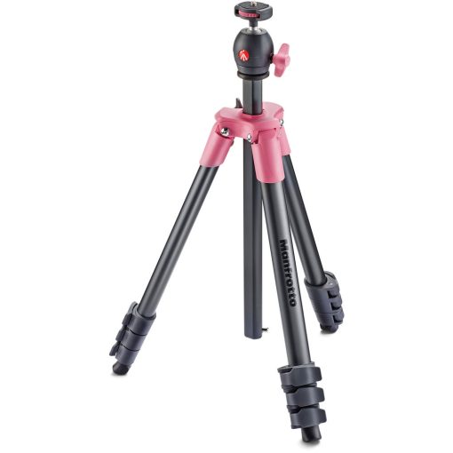 Manfrotto Compact Light Aluminum Tripod Pink