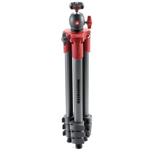 Manfrotto Compact Light Aluminum Tripod Red