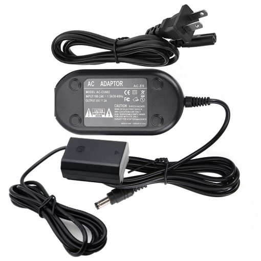 Dummy Battery AC Adapter AC-E6+ FZ100