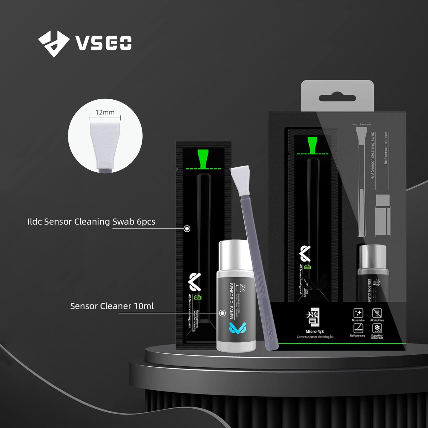 VSGO VS-S01E M4-3 Sensor Cleaning Rod Kit