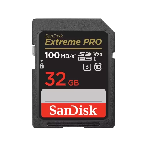 SanDisk 32GB Extreme PRO SDHC And SDXC UHS-I R200MBs W140MBs