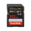 SanDisk 512GB Extreme PRO SDHC And SDXC UHS-I R200MBs W140MBs