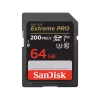 SanDisk 64GB Extreme PRO SDHC And SDXC UHS-I R200MBs W140MBs