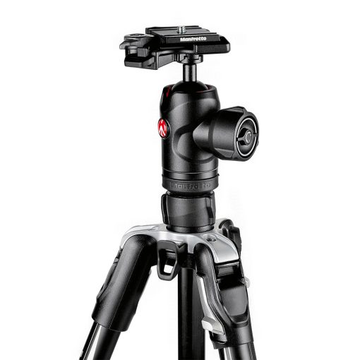 Befree Advanced Aluminum Travel Tripod twist Black, ball head