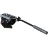 Manfrotto 500 Fluid Video Head Flat Base with 190X Video Alu Tripod (MVK500190XV)